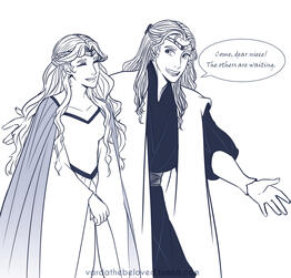 Celebrian and Finrod