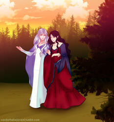 Celebrian and Arwen