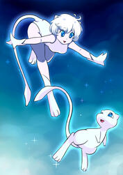 Pokemon Mew & Human Form